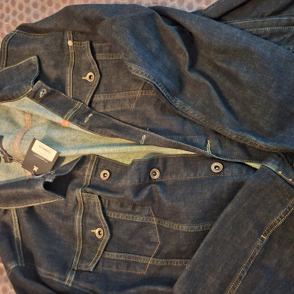 Psycho Bunny Blue Lightweight Shirt Jacket - Picture 2 of 3